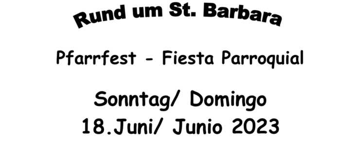 Pfarrfest St. Barbara 2023