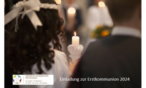 Anmeldung Erstkommunion 2024