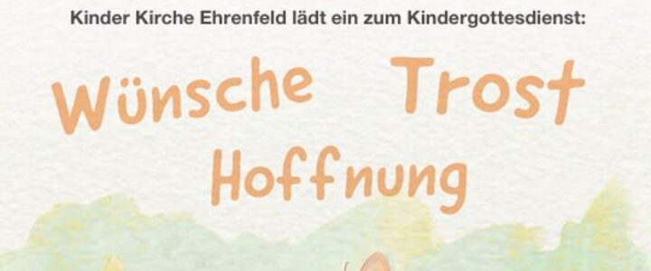 Kindergottesdienst Kindergottesdienst